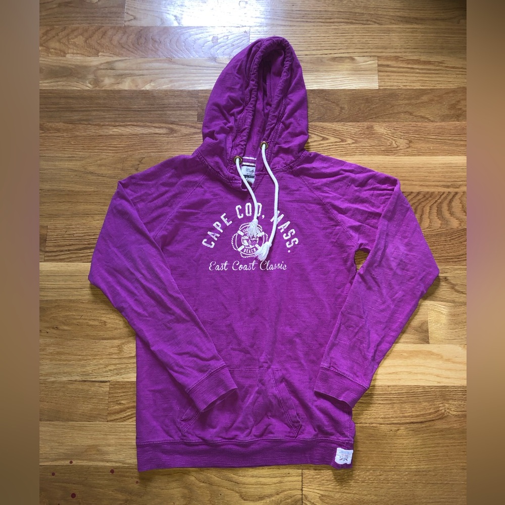 Purple 100% Cotton Cape Cod sweatshirt size M